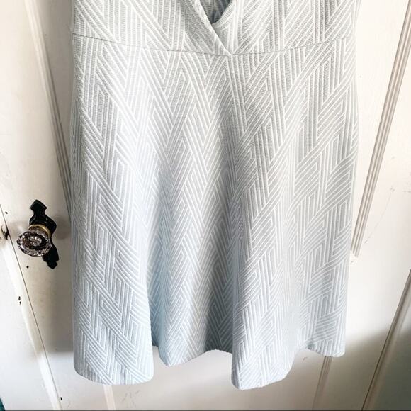 Banana Republic Dress Jacquard Geometric Print Sleeveless A-Line Size 6 - Picture 8 of 14